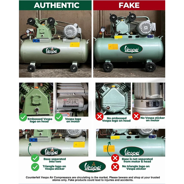 Vespa 1/4 HP Air Compressor Belt Driven | Vespa by KHM Megatools Corp. Vespa 1/4 HP Air Compressor Belt Driven | Vespa by KHM Megatools Corp.